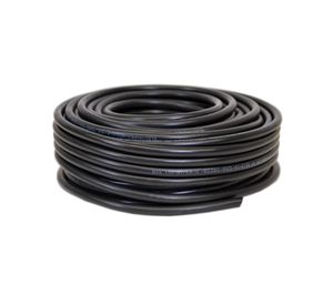 Rollo cordón h05 vv-f. 3 x 0.75 mm2 negro 25 mts. Electromex