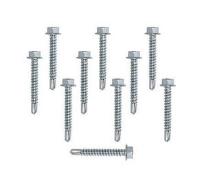 Autoperforante #12x1 1/2’’ hexagonal gris. Vhe