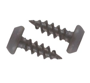 Tornillo 7 x 7/16'' flamer punta fina negro x100 unidades Imporper