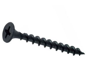 Tornillo volcanita crs rosca gruesa fosfatado 6x1 1/4. balde 100 unid Mamut