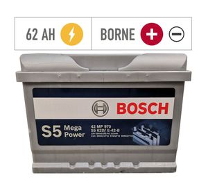 Batería 60AH 500CCA izquierdo S560E-E Bosch