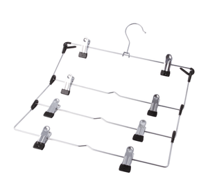 Colgador cromado faldas y pantalones Cotidiana