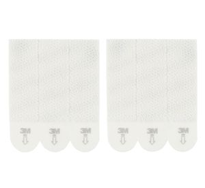 Tiras para colgar cuadros Mediano 3 pares blanco Command