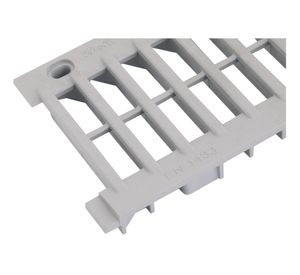 Rejilla PVC 12,8 cm tráfico peatonal
