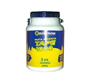 Pasta adhesiva 3 litros tape 1000 Solcrom