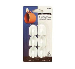 Set 6 ganchos para tazas Cotidiana