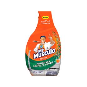 Limpiador cocina 500 cc Mr. Músculo.