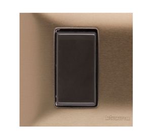 Interruptor doble 10 a magic titaneo Bticino