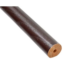 Barra cortina 19 mm 1,25 m nogal Cotidiana