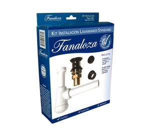 Kit de instalación de lavamanos estandar Fanaloza