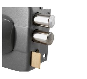 Cerradura sobreponer 110 gris 1 un.
