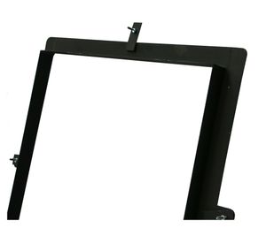 Marco para cúpula acrílica 54x54 cm negro