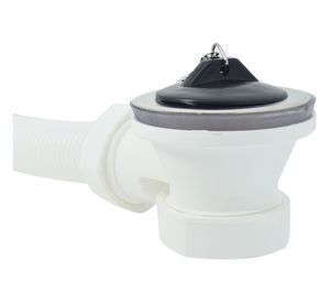 Desagüe tina 1 1/2'' con rebalse Hoffens