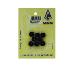 Goma para llave acrilo nitrilo 3/8 pulgada 8 unidades Grifesa