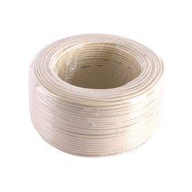 Cable telefonico 100 mts marfil Electromex