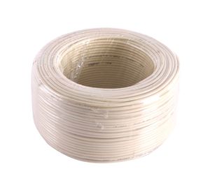 Cable telefonico 100 mts marfil Electromex