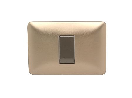 Interruptor simple 9/12 16 a magic titaneo Bticino | Easy.cl