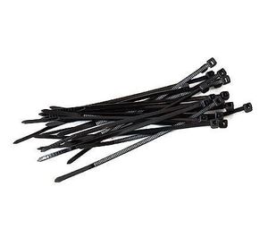 Amarra cables 2,5 x 100 mm plástico negro Macrotel