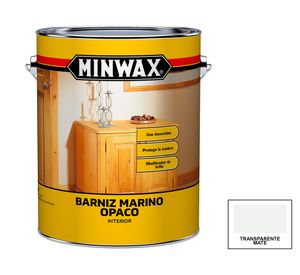 Barniz marino transparente mate 1 galón