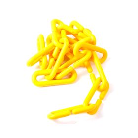 Cadena plástica 1 metro amarilla Esco plastica