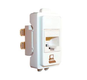 Módulo transmisión de datos RJ45 Génesis blanco Schneider