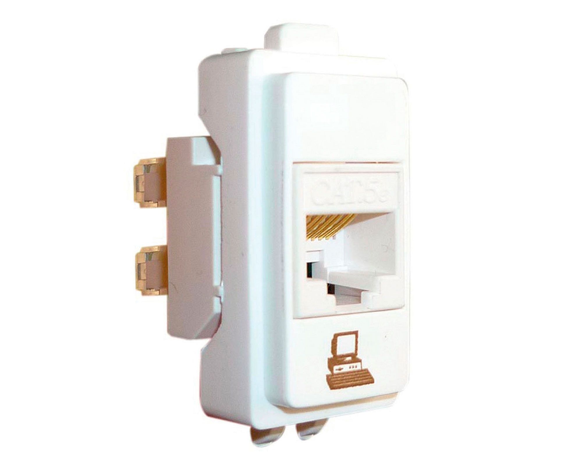Módulo transmisión de datos RJ45 Génesis blanco Schneider | Easy.cl