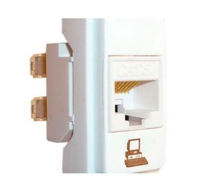 Módulo transmisión de datos RJ45 Génesis blanco Schneider