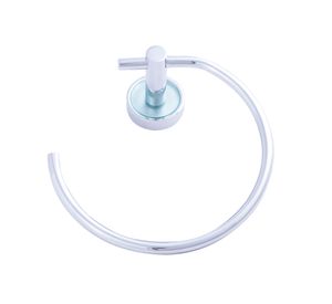 Toallero argolla Malta vidrio/cromo