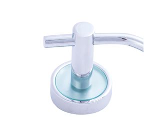 Toallero argolla Malta vidrio/cromo