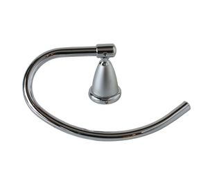 Toallero argolla Nepal satín cromo