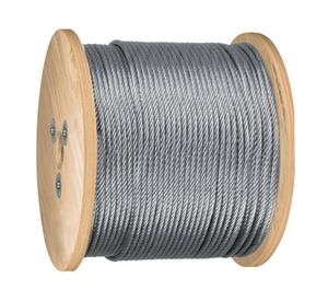 Cable 1 metro acero 2.5 mm Imporper
