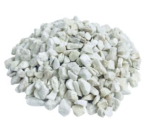 Piedra decorativa 5 kg granito blanco Piedra Noble