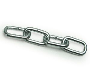 Cadena 1 metro eslabón corto zincada Imporper