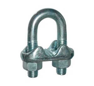 Abrazadera para cable 5/16'' galvanizada Imporper