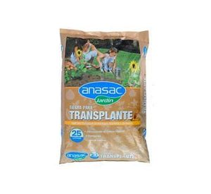 Tierra transplante 25 litros Anasac