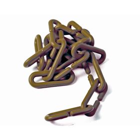 Cadena plástica café 1 mt Esco plastica