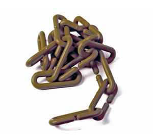 Cadena plástica café 1 mt Esco plastica