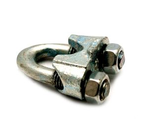 Abrazadera para cable 5/8'' galvanizada Imporper