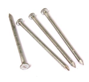 Clavo corriente 4 x 8 mm galvanizado exterior gris Inchalam