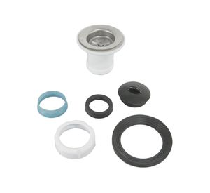 Desagüe lavatorio 1 1/2 con tuerca y tapa Vinilit