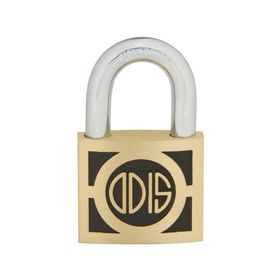 Pack 4 candados medio interior/exterior bronce 40mm S300 Odis