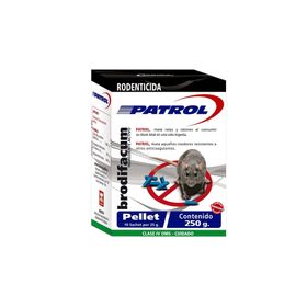 Rodenticida pellet brodifacum 250g Patrol