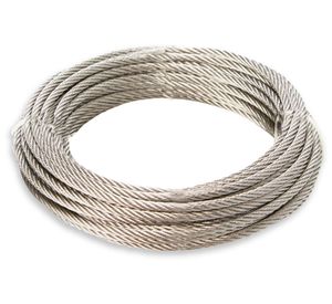 Cable 1 metro acero galvanizado 2.0 mm Imporper