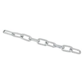 Cadena eslabón corto 20x21mm acero 1metro Imporper