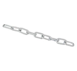 Cadena eslabón corto 20x21mm acero 1metro Imporper
