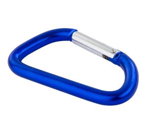 Mosquetón aluminio 100mm azul Imporper