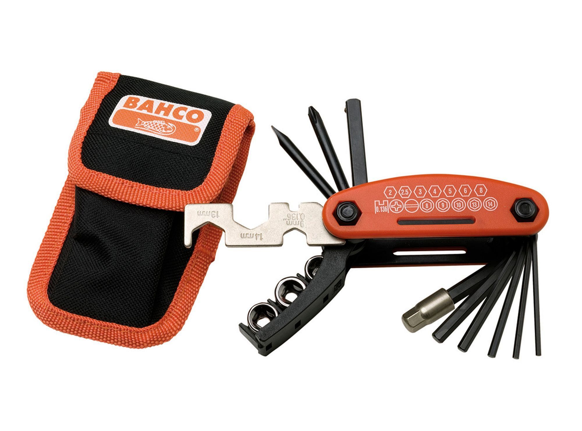 Kit llaves bicicleta BKE850901 17 piezas Bahco