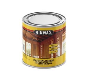 Barniz marino 1/4 galón Tradicional transparente brillante Minwax