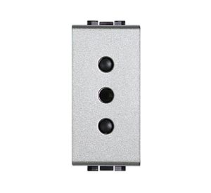 Módulo tomacorriente 10A 2P+T Living light tech Bticino