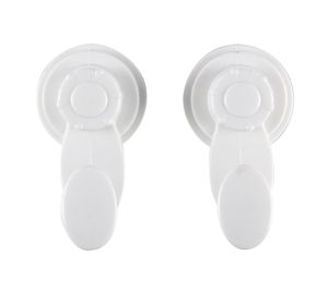 Gancho succión blanco 2 unidades Cotidiana